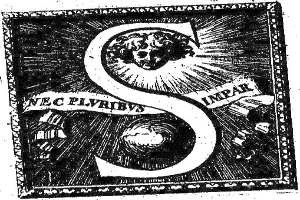 Schwarze und weiße Zeichnung eines Mannes, der nachdenklich in die Ferne blickt, mit einer Sonne und ausstrahlenden Sonnenstrahlen im Hintergrund, umrahmt von fetter Schrift, die 'Symphonie der Sonne' lautet.